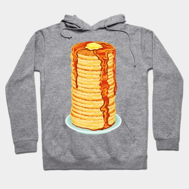 Tall Stack of Pancakes Hoodie by SWON Design